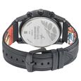 Fastrack Go Skate Quartz Multifunction Black Dial Leather Strap Watch for Guys - image number 4