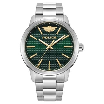 Police Analog Green Dial Watch for Men
