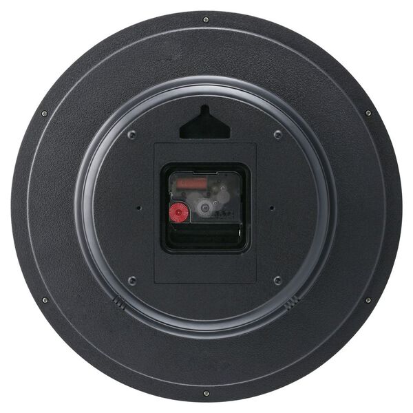 Titan Contemporary Black Wall Clock with Silent Sweep Technology - 30 cm x 30 cm (Medium) - image number 4