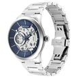 Titan Metal Mechanicals Blue Dial Silver Stainless Steel Strap Watch for Men - image number 3