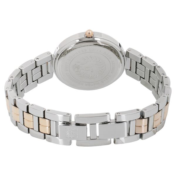 Anne Klein Quartz Analog White Dial Metal Strap Watch for Women - image number 3