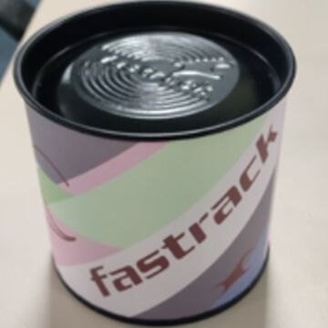 Fastrack Stunners Quartz Analog Grey Dial Metal Strap Watch for Guys