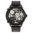 Police Quartz Multifunction Beige Dial Leather Strap Watch for Men - image number 0