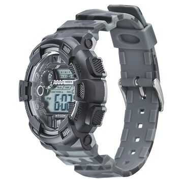SF Digital Dial PU Strap Watch For Men