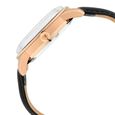 Titan Automatic Open Heart Black Dial Black Leather Strap Watch for Men - image number 5