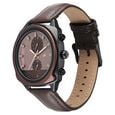 Fastrack Gelato Black chronograph watch with Chocolate dial for Guys - image number 2
