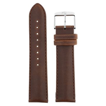 22 mm Brown Genuine Leather Straps for Men