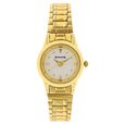 Sonata Quartz Analog White Dial Leather Strap Watch for Women