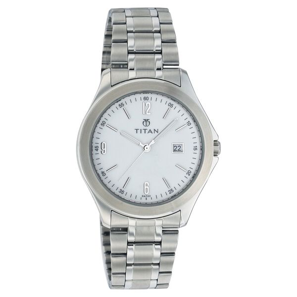 Titan Quartz Analog with Date Black Dial Watch for Men - image number 0
