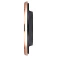 Titan Contemporary Rustic Pink Wall Clock in a Glossy Finish with a Textured Dial 32.5 x 32.5 cm (Medium) - image number 3