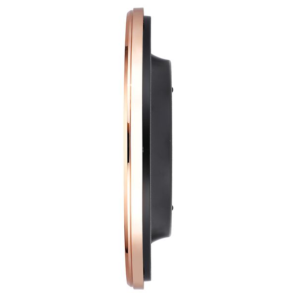 Titan Contemporary Rustic Pink Wall Clock in a Glossy Finish with a Textured Dial 32.5 x 32.5 cm (Medium) - image number 3