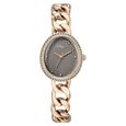 Titan Raga Spotlight Quartz Analog Grey Dial Rose Gold Metal Strap Watch For Women - image number 0