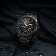 Titan Regalia Arc Analog with Day Date Second Subdial and Blue Dial Stainless Steel Strap Watch for Men