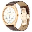 Xylys Swiss Analog with Date Brown Leather Strap and Silver Dial Watch For Men - image number 2