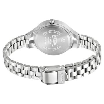 Sonata Workwear White Dial Women Watch With Stainless Steel Strap