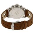 Titan Quartz Chronograph Silver Dial Leather Strap Watch for Men - image number 3
