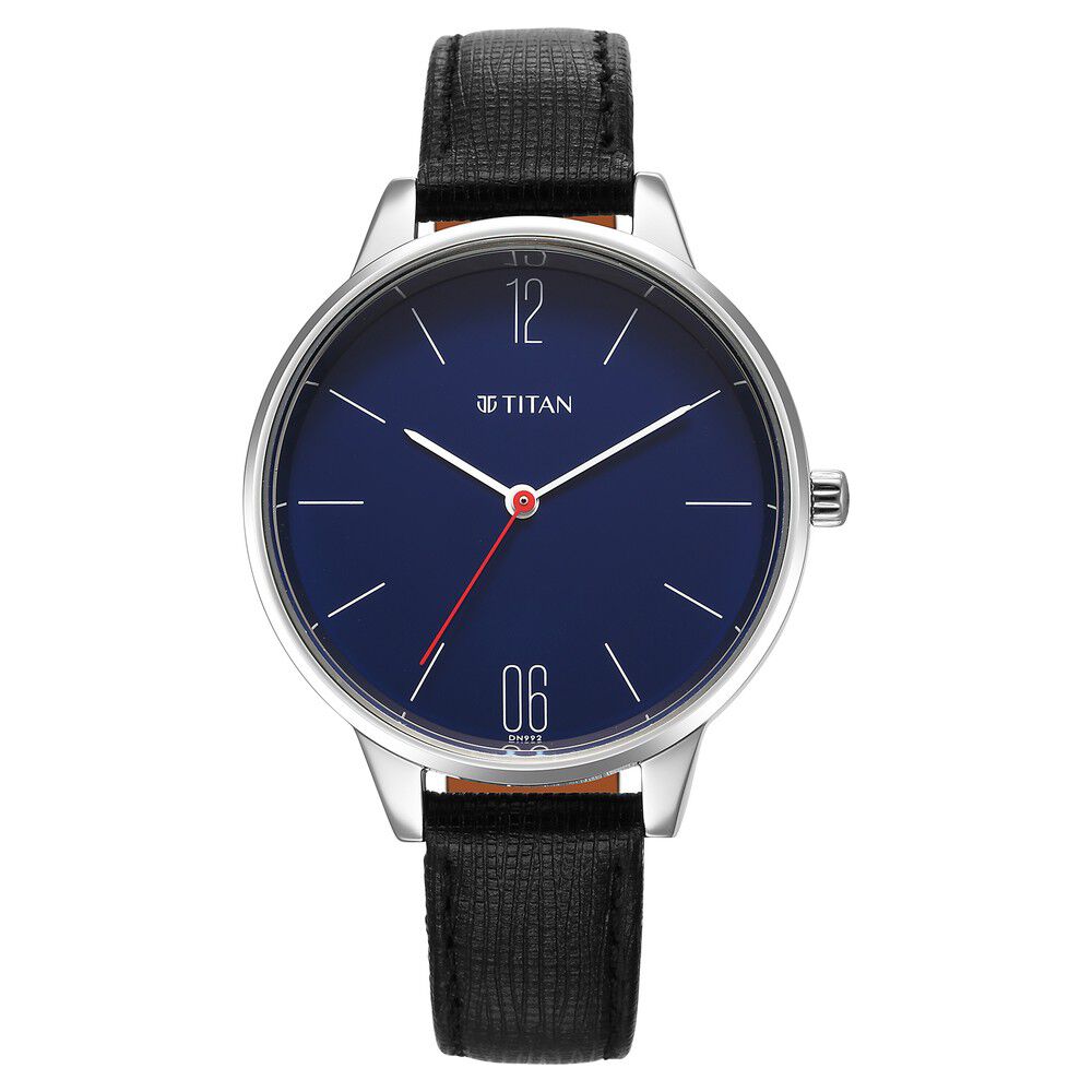Titan blue deals watch price