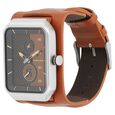 Fastrack Loopholes Quartz Analog Beige Dial Leather Strap Watch for Guys - image number 1