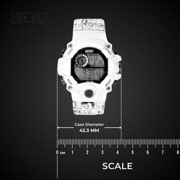 Zoop Chhota Bheem 2.0 Digital Unisex Watch For Kids With Black Printed Strap From House Of Titan