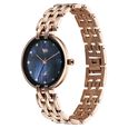 Vyb Eclipse By Fastrack Quartz Analog Mother Of Pearl Dial Metal Strap Watch For Girls - image number 3