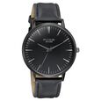 Sonata Poze Quartz Analog Black Dial Leather Strap Watch for Men - image number 2