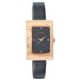 Sonata Quartz Analog Silver Dial Leather Strap Watch for Women