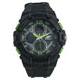 SF Arcade Quartz Analog Digital Dial PU Strap Watch for Men - image number 0