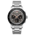 Cerruti 1881 Quartz Multifunction Grey Dial Silver Colour Stainless Steel Strap Watch For Men - image number 0