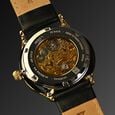 Titan Nebula Abhiyant 18k Gold Hand-Wound Mechanical Analog with Exhibition Caseback Leather Strap Watch for Men - image number 4