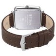 Titan Avant Garde Quartz Multifunction Silver Dial Leather Strap watch for Men - image number 6