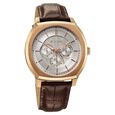 Titan Regalia Arc Analog with Day Date Second Subdial and Silver Dial Brown Leather Strap Watch for Men - image number 1