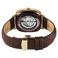 Titan Vintage Concealed Automatic Analog with Beige Dial Brown Leather Strap Watch for Men - image number 4