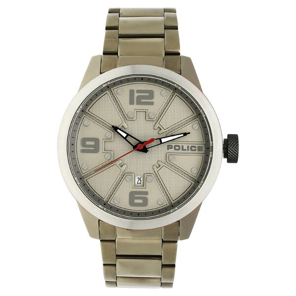 Police Quartz Analog with Date Green Dial Stainless Steel Strap Watch for Men - image number 0