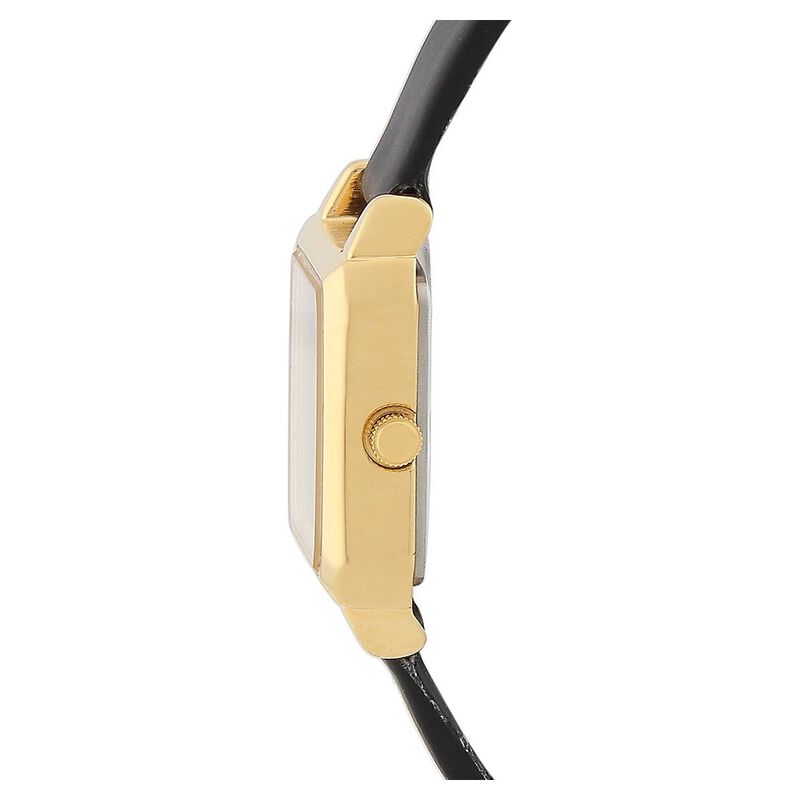 Titan Quartz Analog Black Dial Leather Strap Watch for Women - image number 1