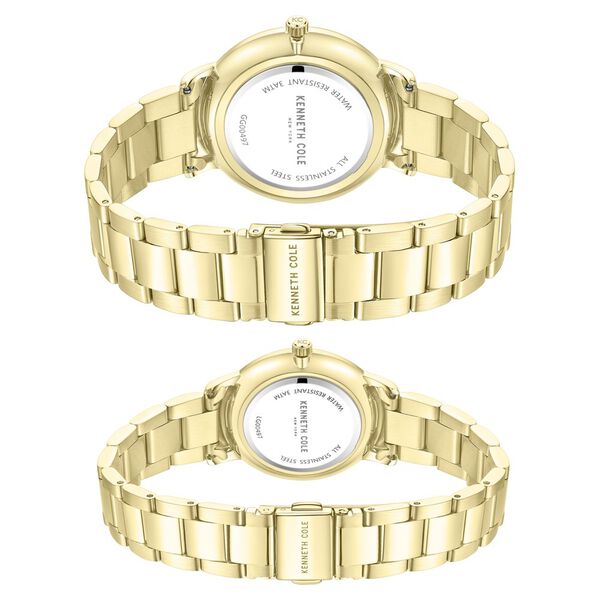 Kenneth Cole Quartz Analog Silver Dial Stainless Steel Strap Watch for Couple - image number 5