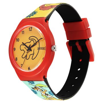 Zoop By Titan Disney Interchangeable Quartz Analog Blue Dial Plastic Strap Watch For Kids