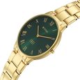 Titan Edge Gleam Quartz Analog Green Dial Golden Stainless Steel Strap Watch For Women - image number 4
