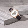 Kenneth Cole Automatic White Dial Leather Strap Watch For Men - image number 1