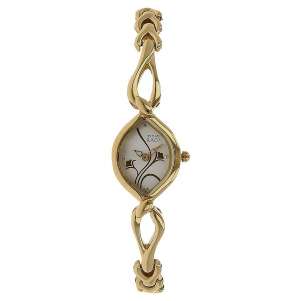 Titan Raga Flora Silver Dial Analog Metal Strap watch for Women - image number 0