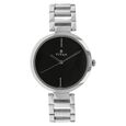 Titan Quartz Analog Black Dial Stainless Steel Strap Watch for Women - image number 0