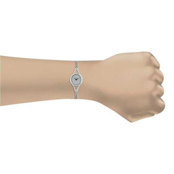 Titan Quartz Analog Silver Dial Metal Strap Watch for Women - image number 3