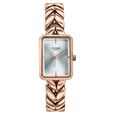 Poze By Sonata Quartz Analog Silver Dial Rose Gold Metal Strap Watch For Women - image number 1