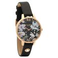 Olivia Burton Quartz Analog Black Dial Leather Strap Watch for Women - image number 1