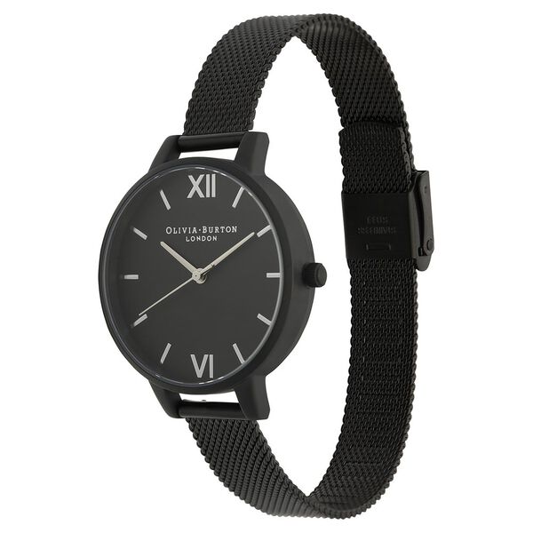 Buy Online Olivia Burton Quartz Analog Black Dial Stainless Steel