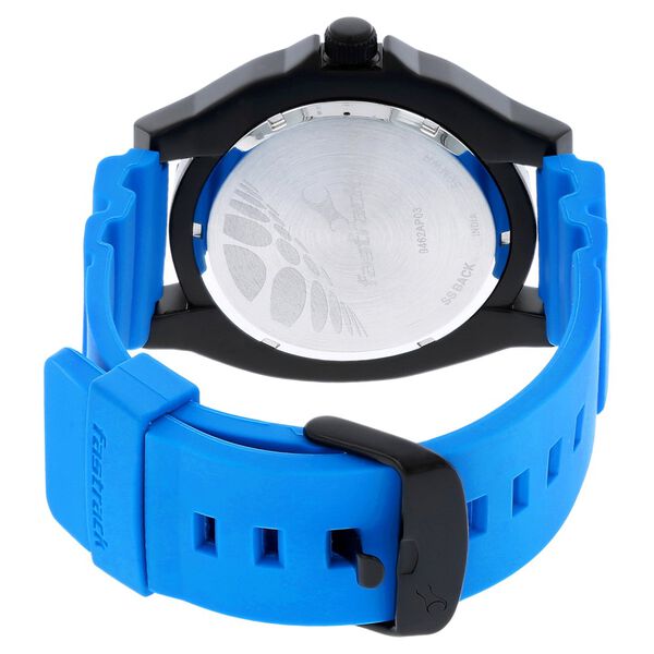 Fastrack Quartz Analog Black Dial Plastic Strap Watch for Guys - image number 3