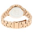 Tommy Hilfiger Quartz Multifunction Rose Gold Dial Bimetal Strap Watch for Women - image number 3