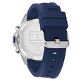 Tommy Hilfiger Quartz Multifunction Blue Dial Blue Silicone Strap Watch For Men - image number 2