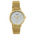 Poze By Sonata Quartz Analog White Dial Golden Metal Strap Watch For Women - image number 2