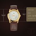Titan Quartz Analog with Date Silver Dial Leather Strap Watch for Men - image number 2