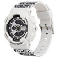 Zoop Samurai Quartz Digital Watch For Boys With Silver Dial White Polyether Strap From House Of Titan - image number 5
